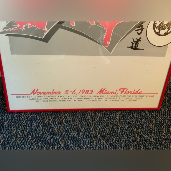 ISKF NATIONAL KARATE TOURNAMENT AND THE NATIONAL COLLEGIATE OPEN POSTER - Picture 2 of 5